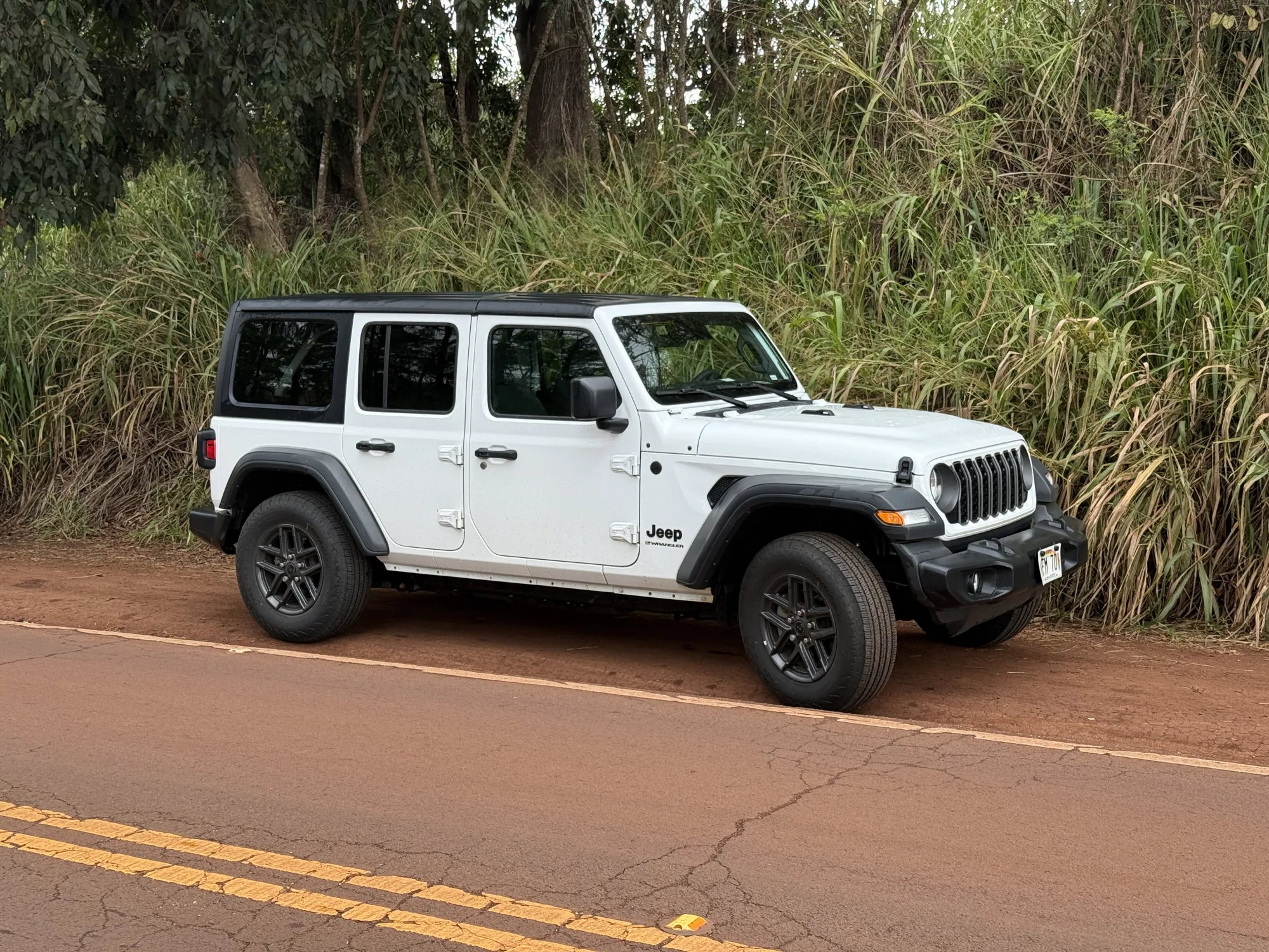 Hawaii Wrangler Jeep Rental Car